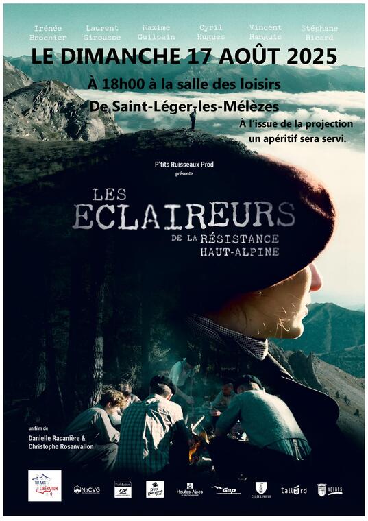 Projection document-fiction  "Les Éclaireurs de la Résistance Haut-Alpine"_Saint-Léger-les-Mélèzes