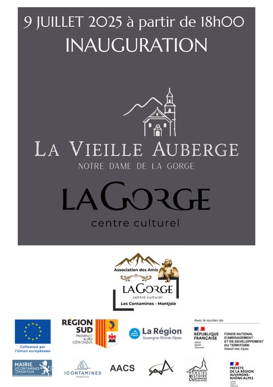 Inauguration du centre culturel de la Gorge et du restaurant "La Vieille Auberge"_Les Contamines-Montjoie