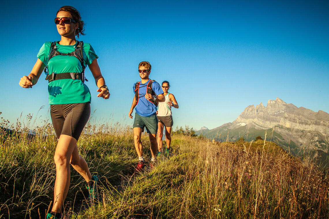 Trail running Portes du Soleil