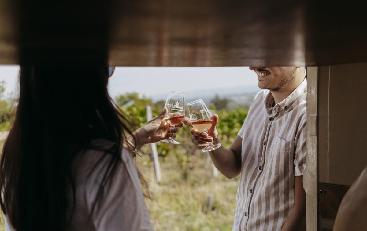 Les Apéros de la Côte au domaine Désormières._Renaison