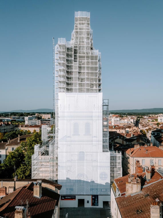 Travaux de la Co-Cathédrale Notre -Dame