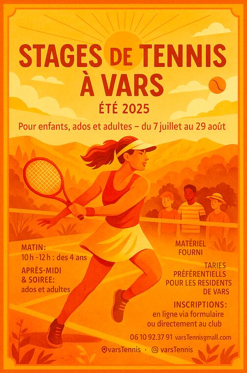 Tennis à Vars_Vars
