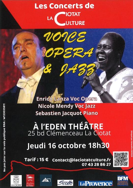 Concert Voice Opera & Jazz_La Ciotat