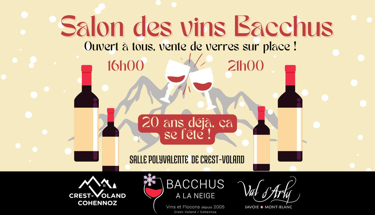 20ème Salon des Vins Bacchus à la Neige_Crest-Voland