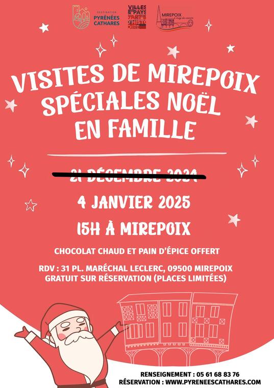 Visite spéciale Noël en famille_Mirepoix