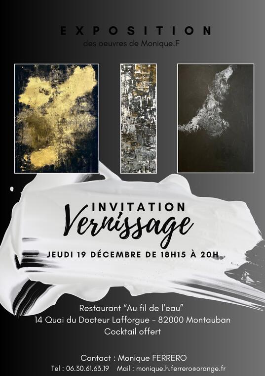 Vernissage - Exposition Peinture_Montauban