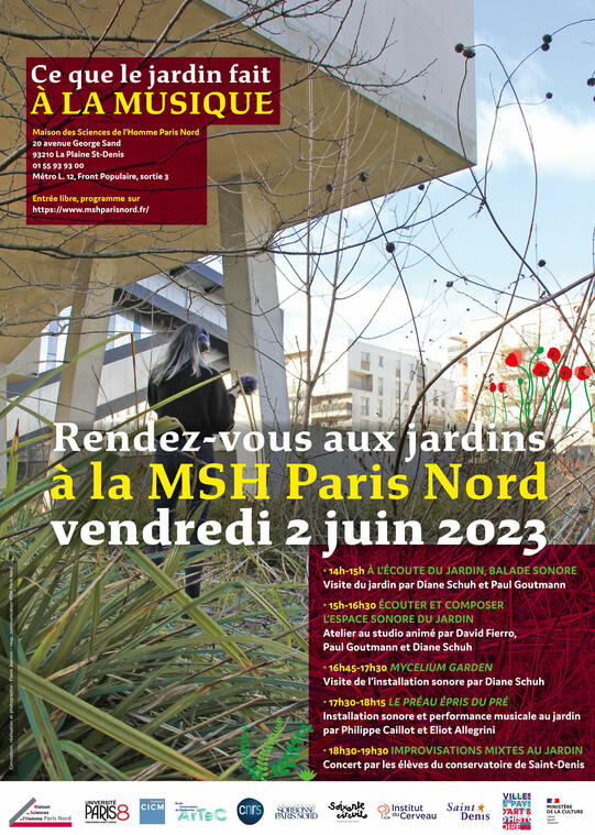 Rendez-vous aux jardins à la Maison des sciences et de l'Homme Paris Nord
