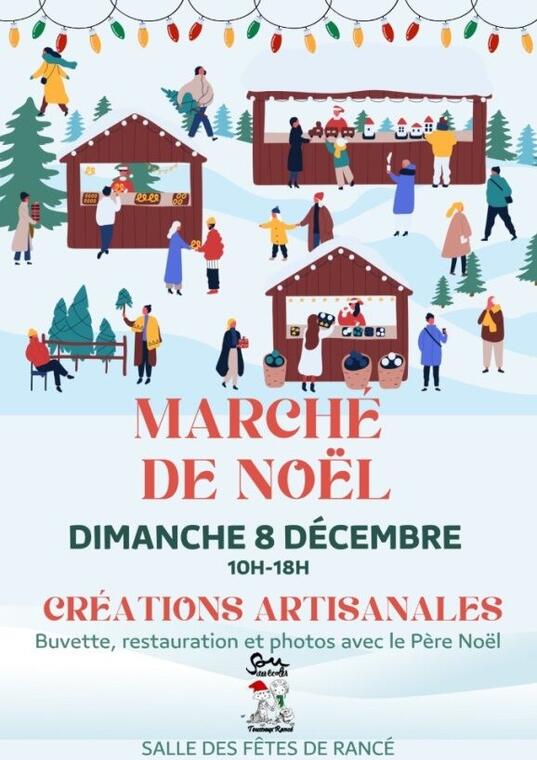 flyer Marché de Noël