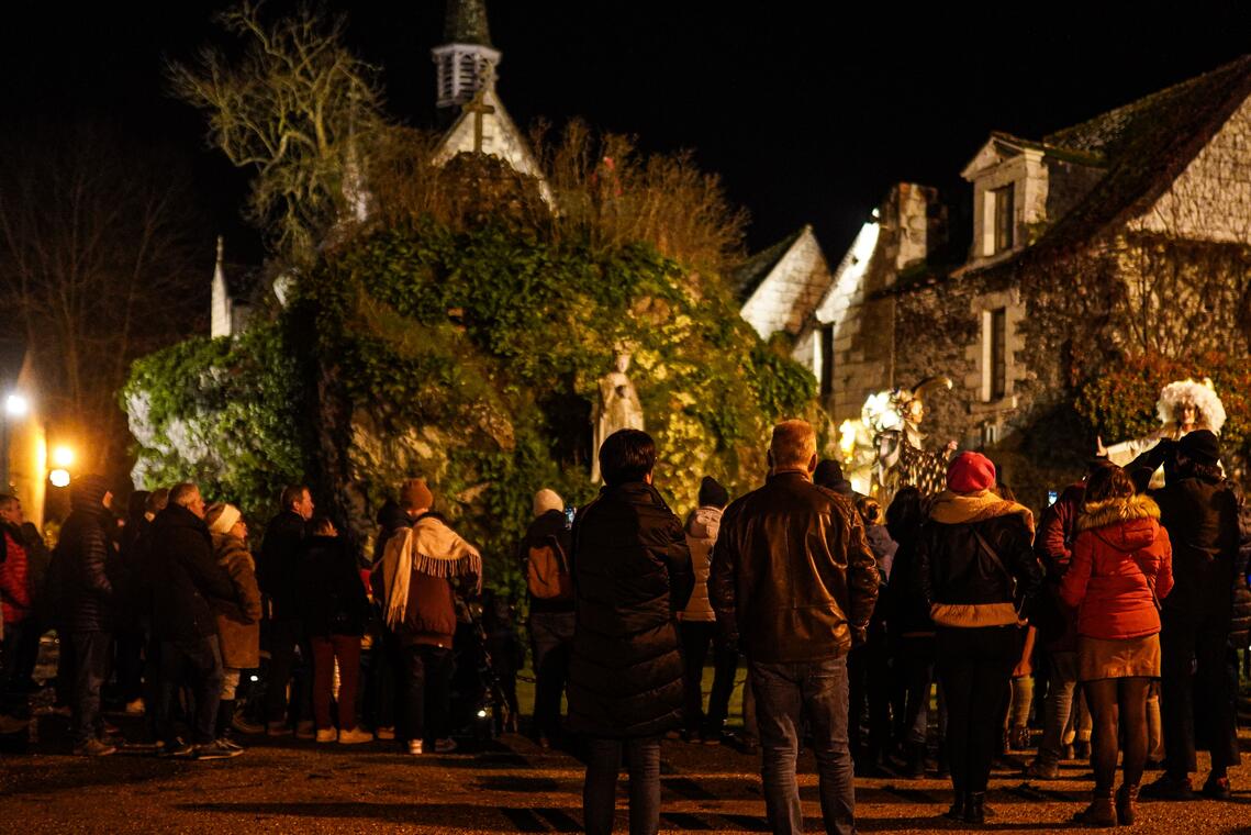 Petite cité de Béhuard en lumière_Béhuard