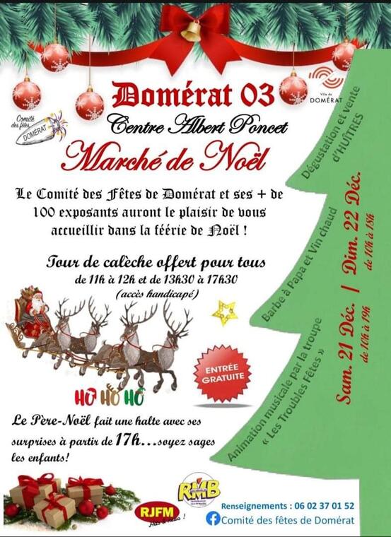 23ème Marché de Noël_Domérat