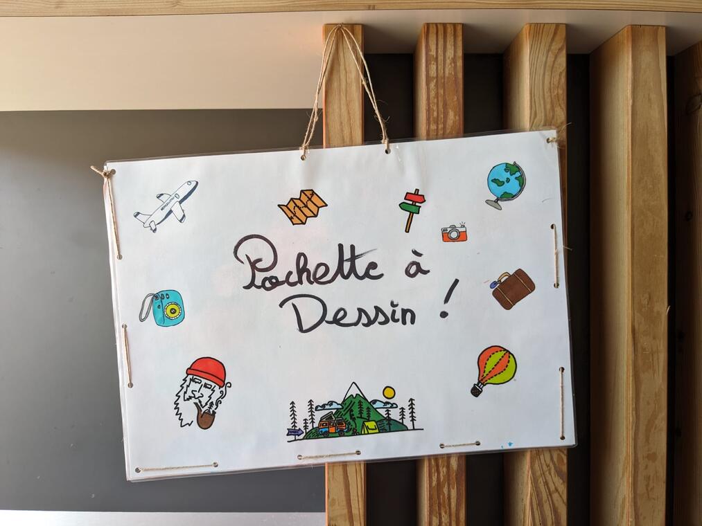 Pochette à dessin