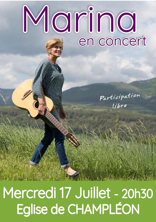 Concert de Marina (Champoléon)