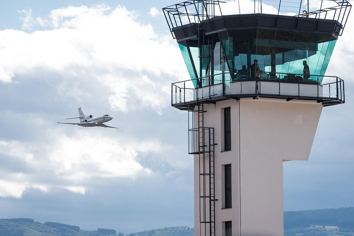 Visite Aéroport Roannais Agglomération._Saint-Léger-sur-Roanne