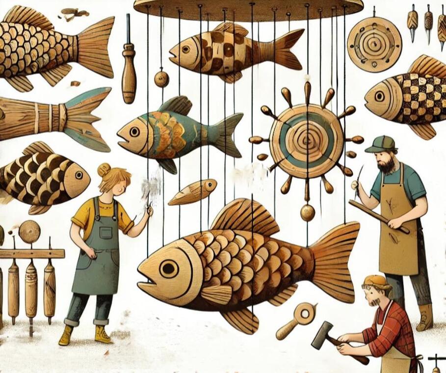 Ateliers Sculpture sur bois « À fond les poissons ! »_Bourg-en-Bresse