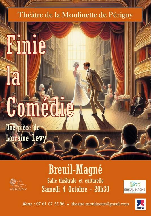 Théâtre : Finie la Comédie
