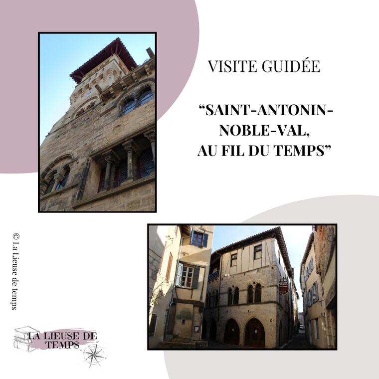Visite guidée - Saint-Antonin-Noble-Val au fil du temps