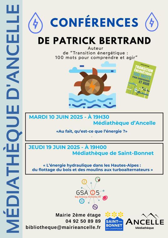 Conférence avec Patrick Bertrand_Ancelle