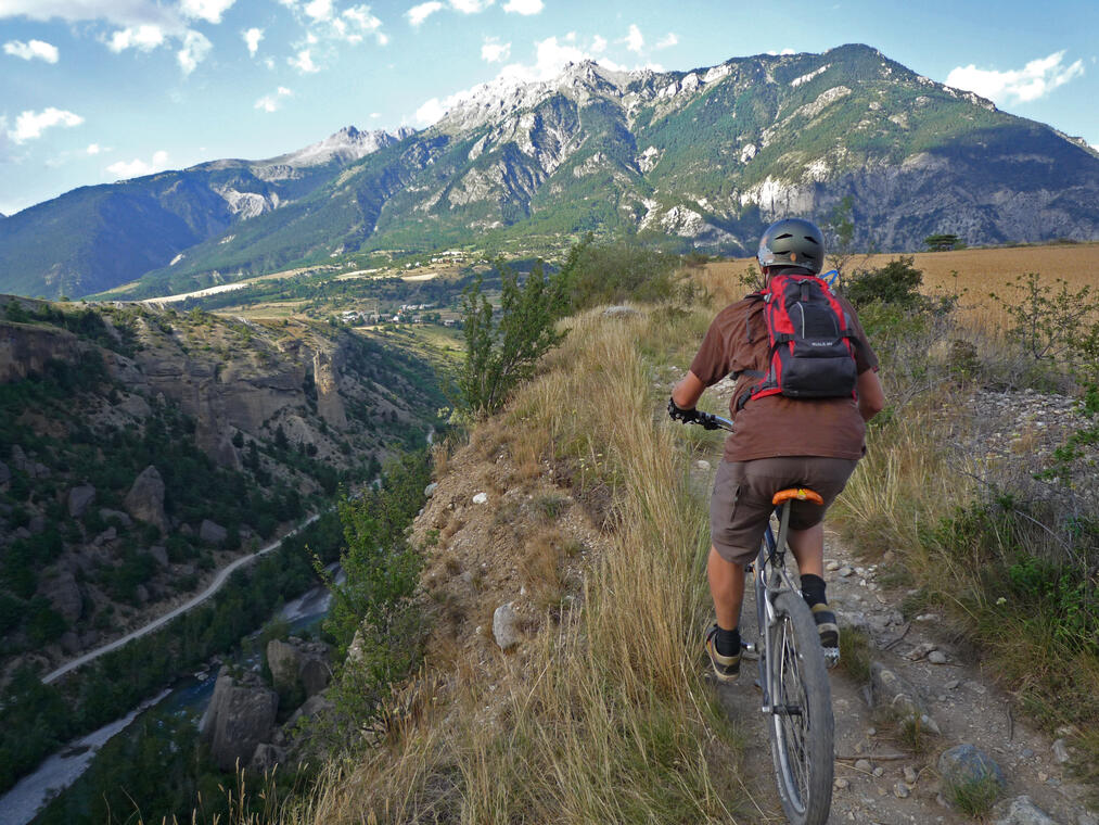 Plateau de la Chalp en VTT_Guillestre