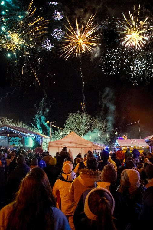 Soirée du nouvel an_Les Contamines-Montjoie