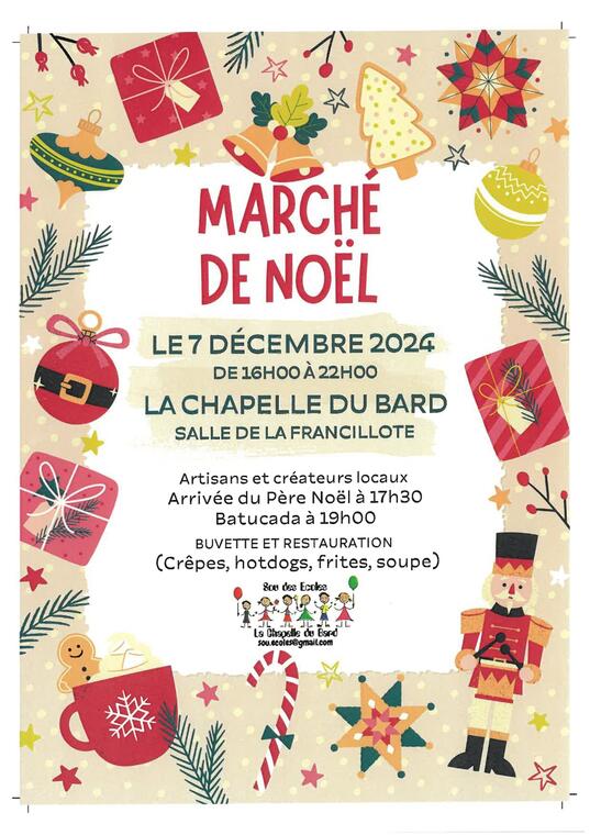 Marché de Noël La Chapelle du Bard