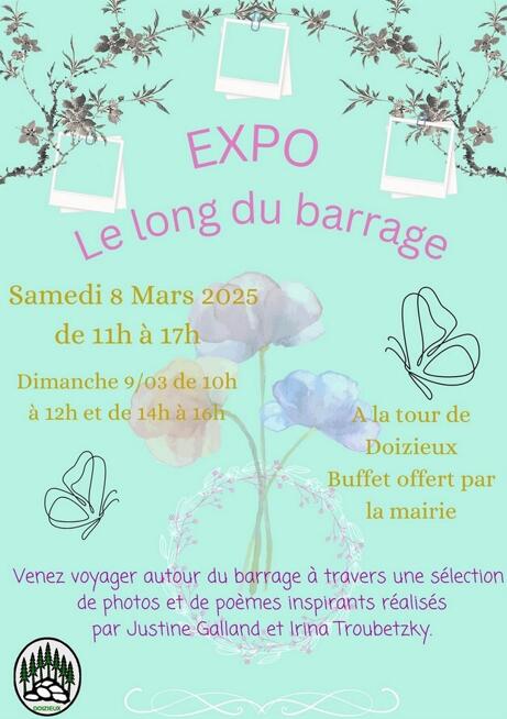 Expo "Le long du barrage"_Doizieux