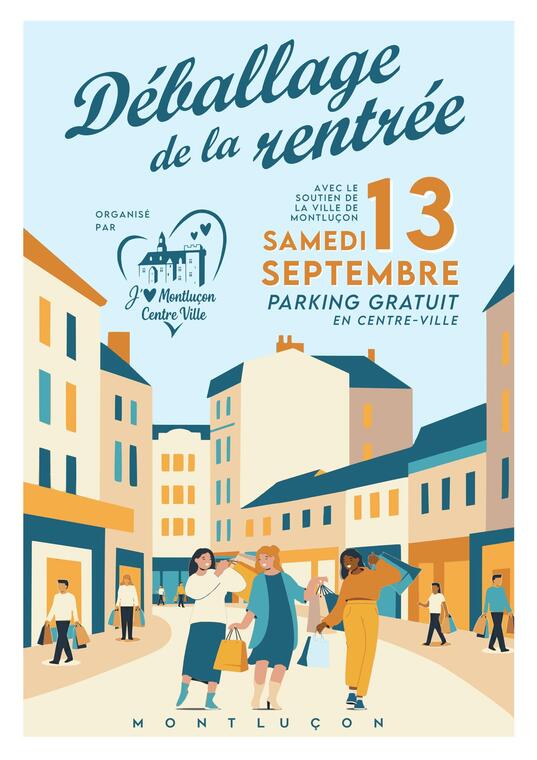 Déballage de la rentrée_Montluçon