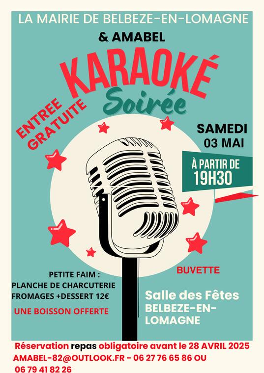 Soirée Karaoké_Belbèze-en-Lomagne