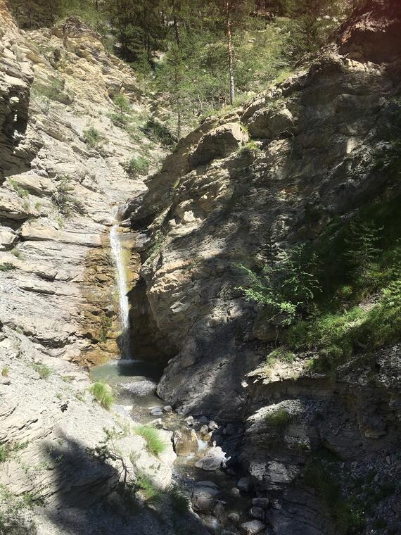 Cascade dans les Gorges de St Pierre