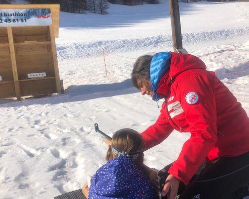 Cours collectifs de biathlon_Saint-Véran