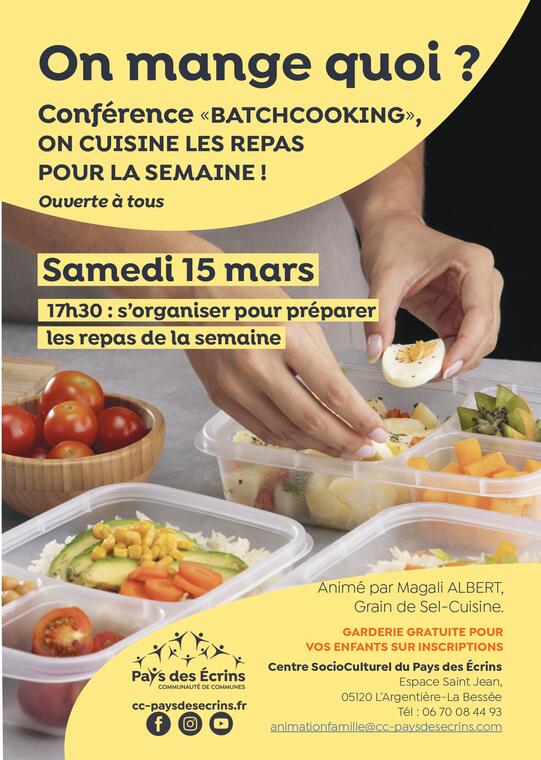 ON MANGE QUOI ?_L'Argentière-la-Bessée