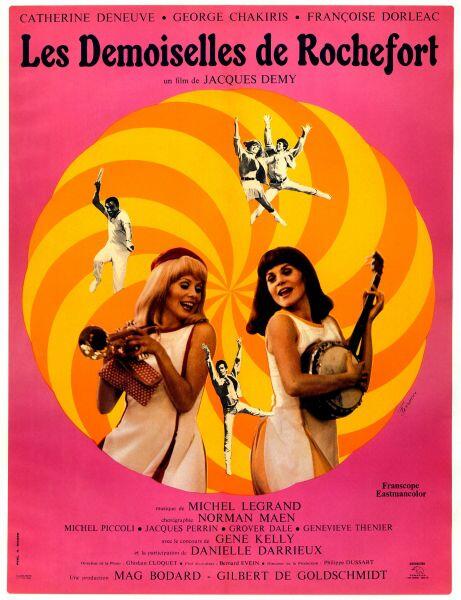 Affiche du film Les Demoiselles de Rochefort