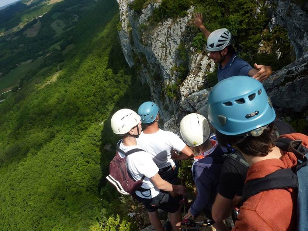 Escalade-Via ferrata