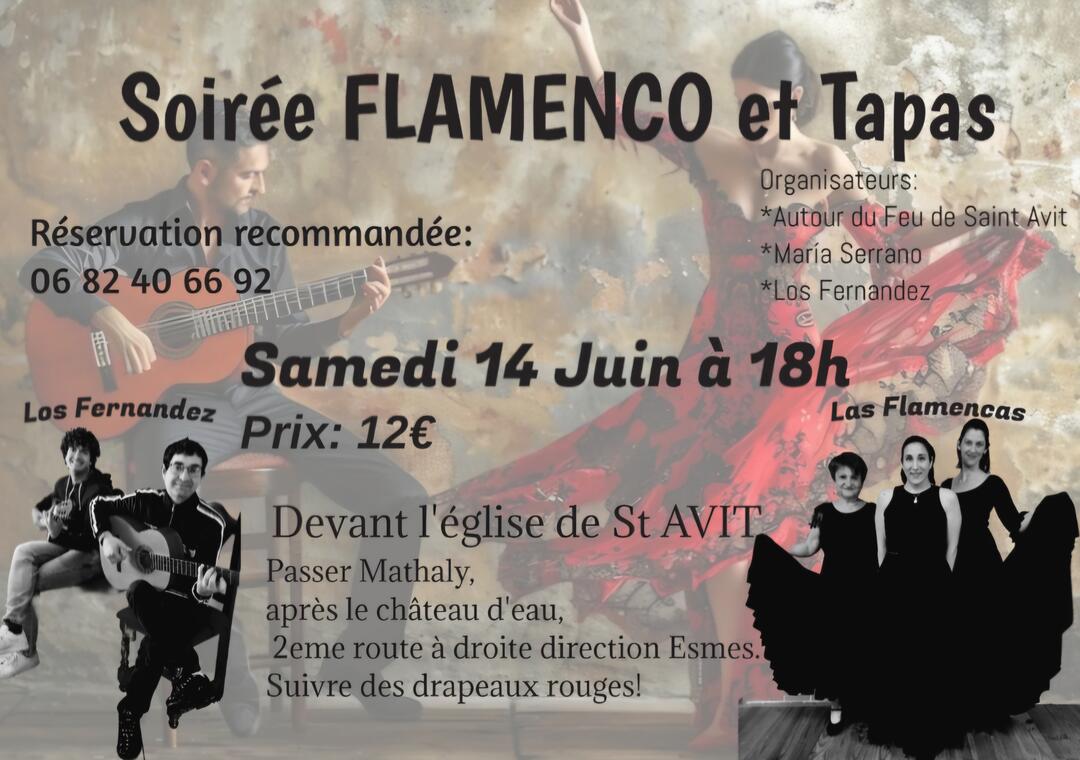 Soirée | Flamenco et Tapas_Moissac