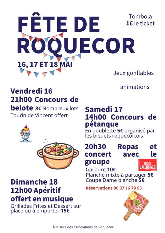 Fête  votive de Roquecor_Roquecor