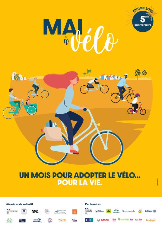 Mai à vélo