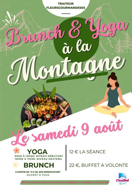 Brunch & Yoga à la Montagne_Saint-Michel-de-Chaillol