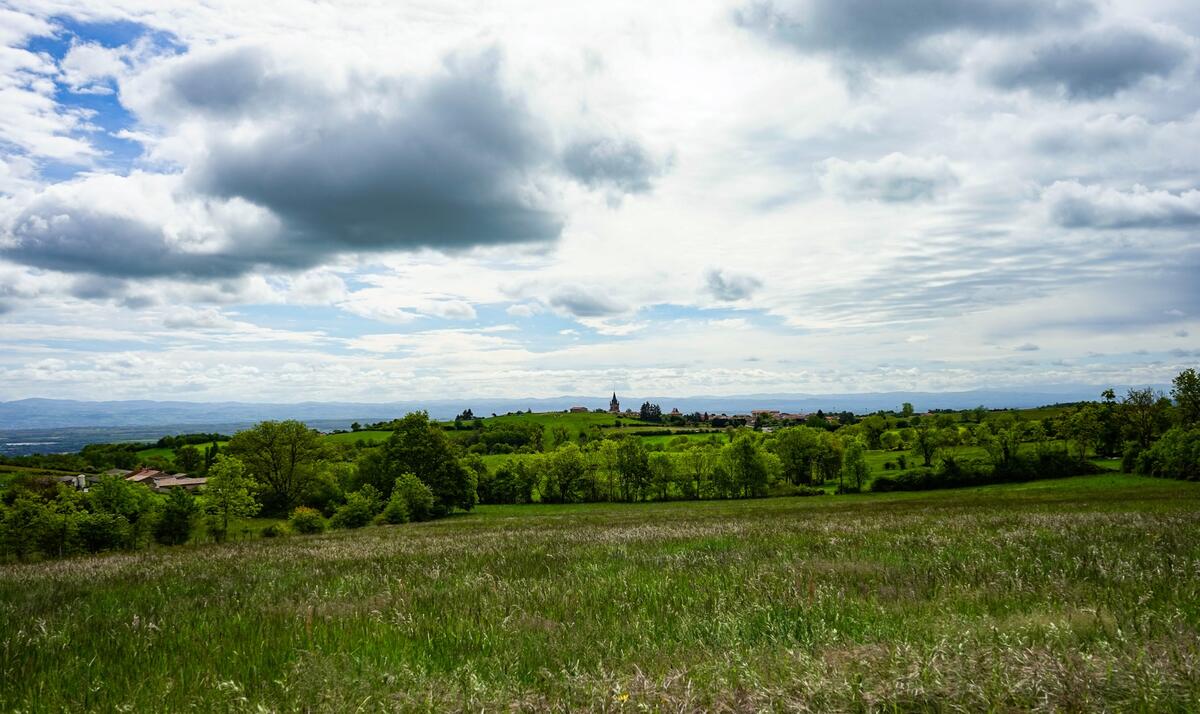 Panoramique des croix