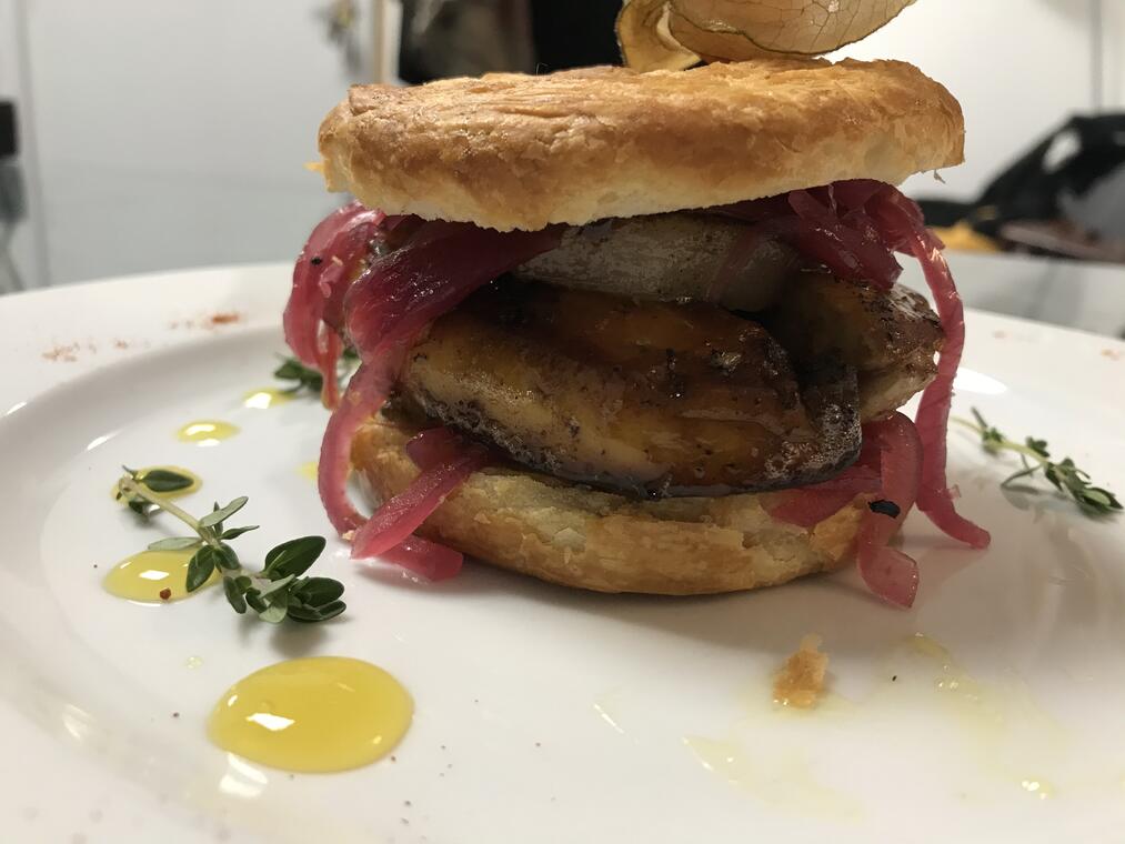 Burger fois gras