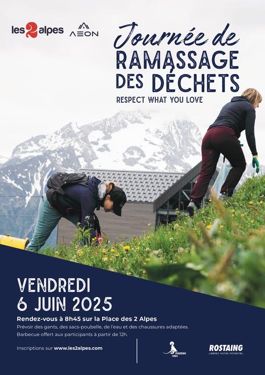 Journée de ramassage des déchets_Les Deux Alpes