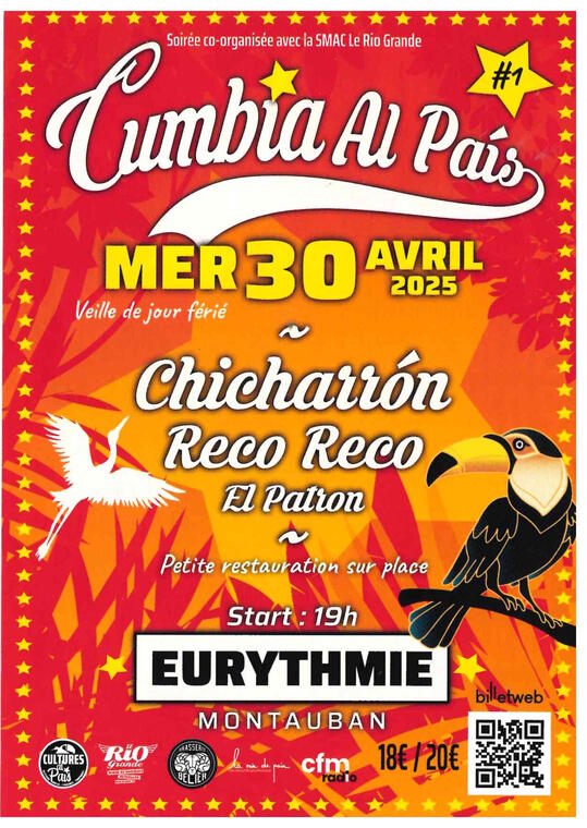 Soirée concert - Cumbia Al Pais_Montauban