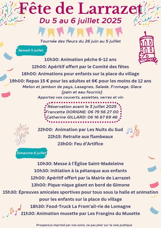 Fête locale_Larrazet
