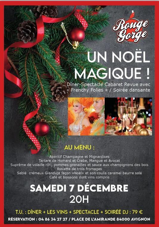 Un Noël magique au Rouge-Gorge !_Avignon