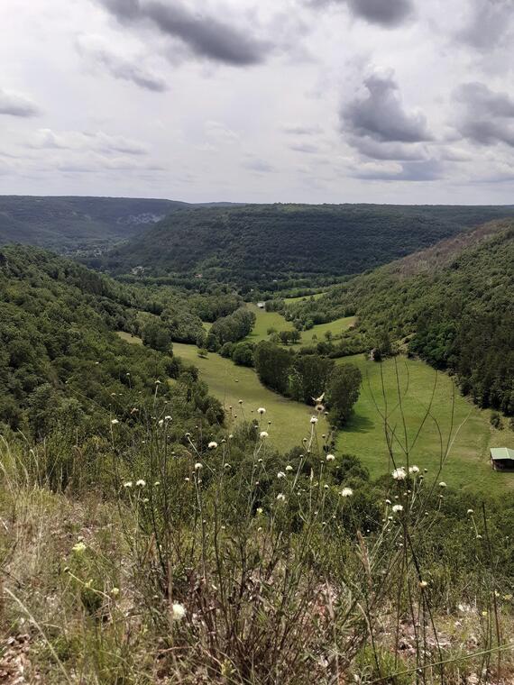 Balade et lecture de paysage au Cirque de Nibouzou, à Saint-Antonin-noble-Val