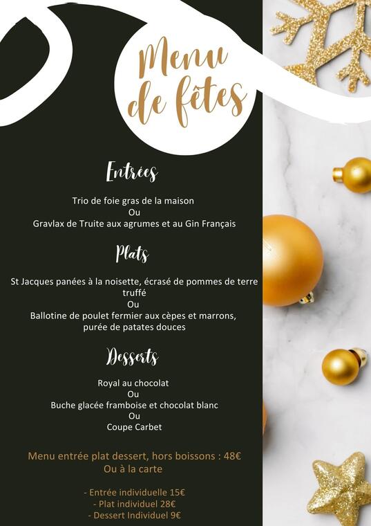 Le Carbet - Menu de fêtes_Hautecourt-Romanèche