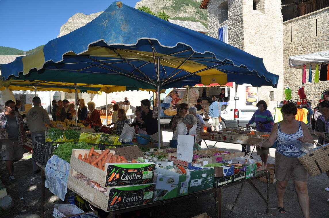 Marché de Colmars