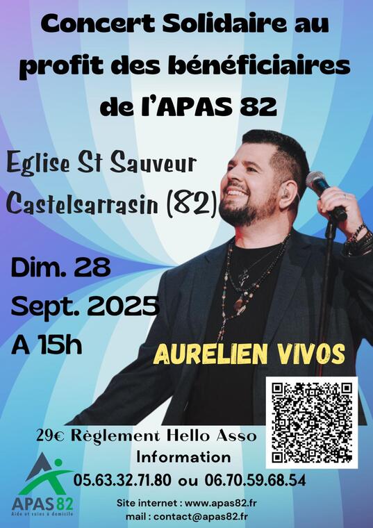 Concert | Aurélien Vivos_Castelsarrasin