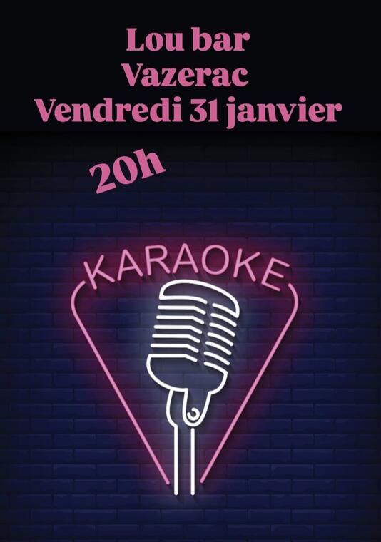 Soirée karaoké au Lou Bar_Vazerac