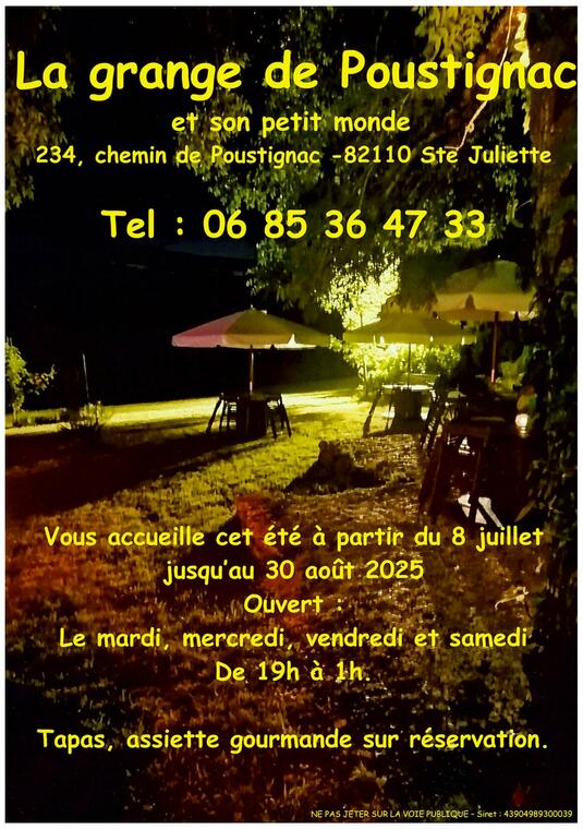 La Grange de Poustignac et son petit monde_Sainte-Juliette