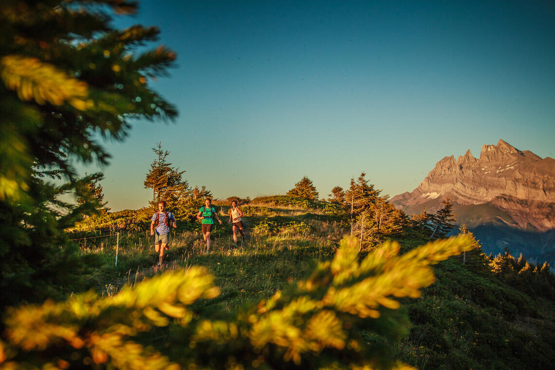 Trail running Portes du Soleil