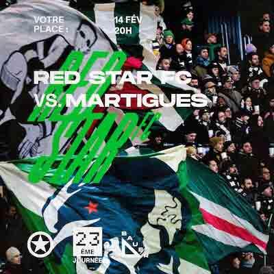 Football - Red Star / Martigues